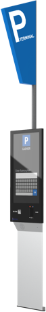 Smart Parking Designer Payment Terminal Super Slim